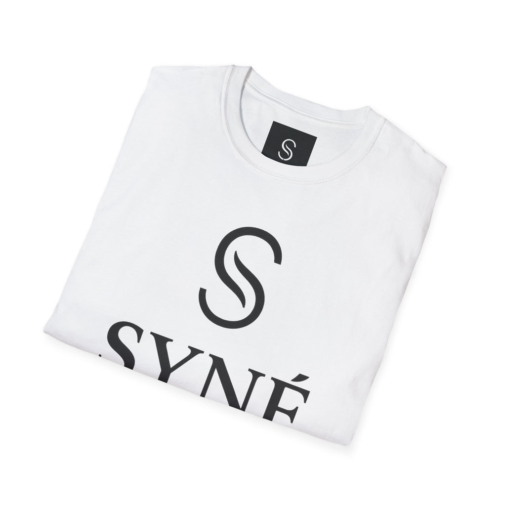 SYNE logo T-Shirt | Minimalist Monogram S Tee
