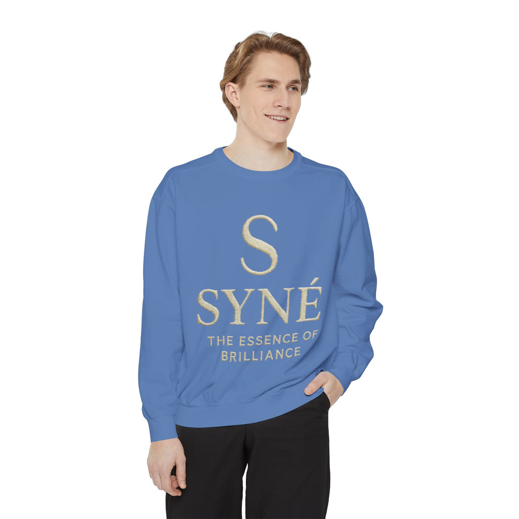 Syné Brilliance Sweatshirt — 'S SYNÉ The Essence of Brilliance' Graphic Sweatshirt