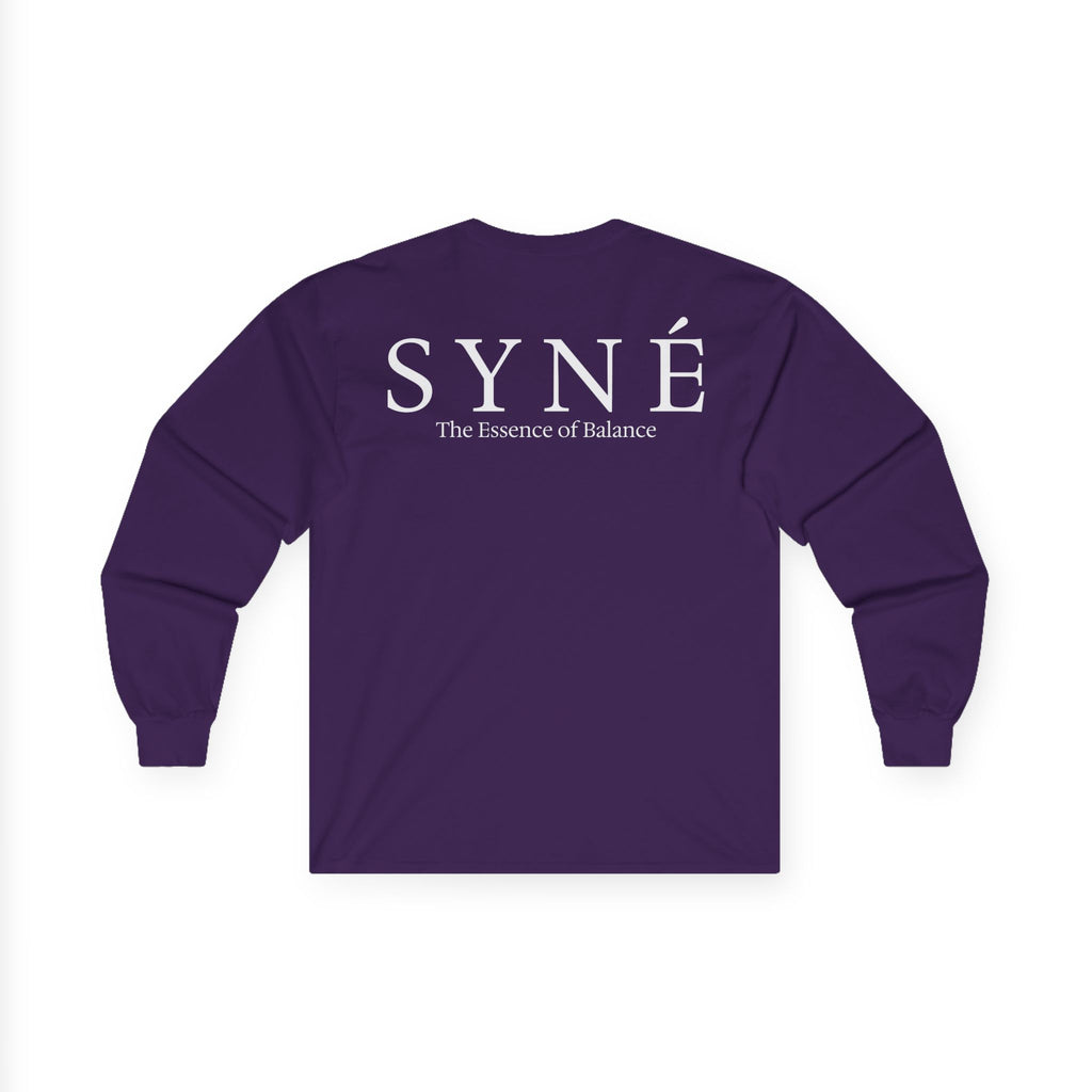 Balance Motion Purity Long Sleeve Tee — SYNÉ Essence of Balance Shirt