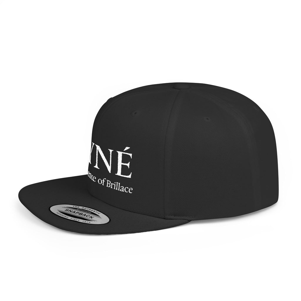 Snapback Hat — SYNÉ "The Essence of Brilliance" Flat Bill Cap
