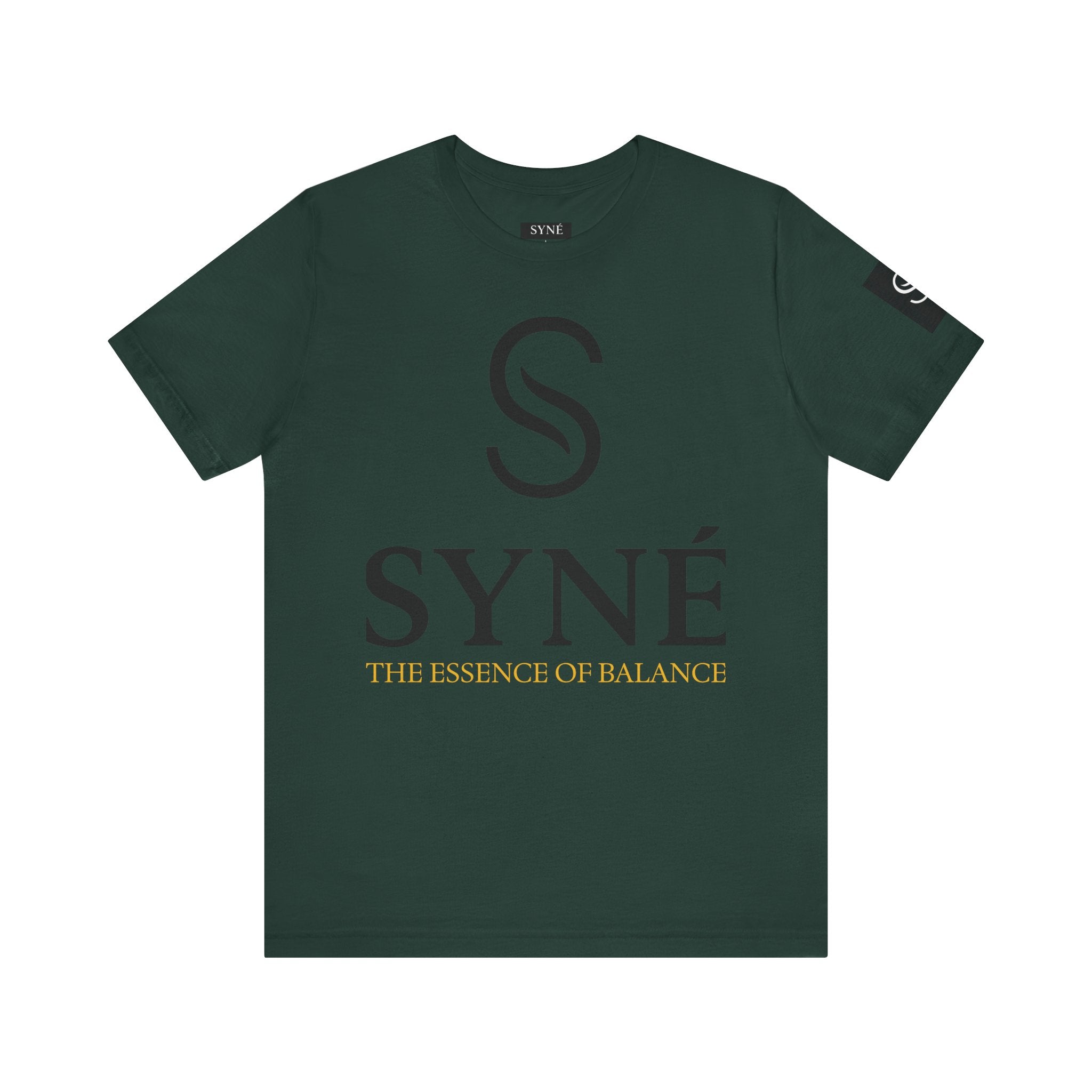 Syné Logo T-Shirt — "The Essence of Balance" Minimalist Tee
