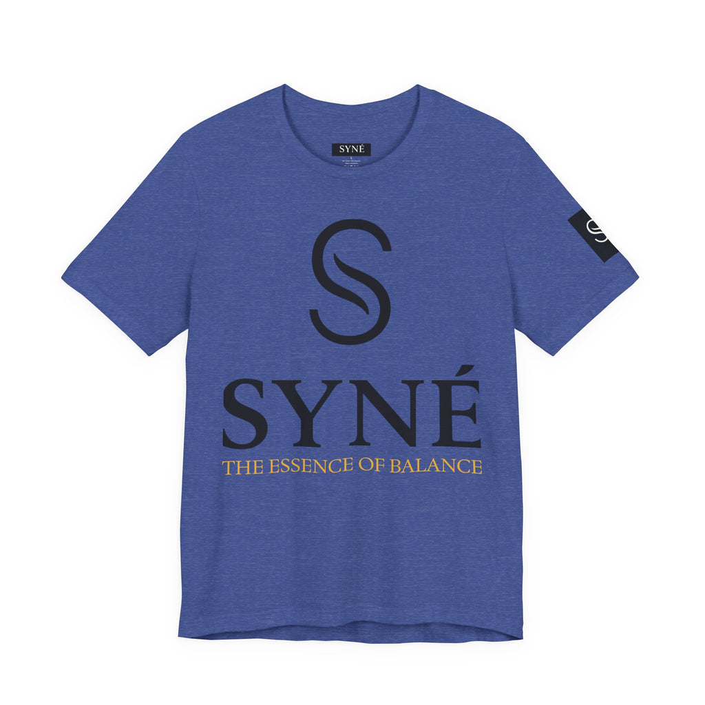 Syné Logo T-Shirt — "The Essence of Balance" Minimalist Tee