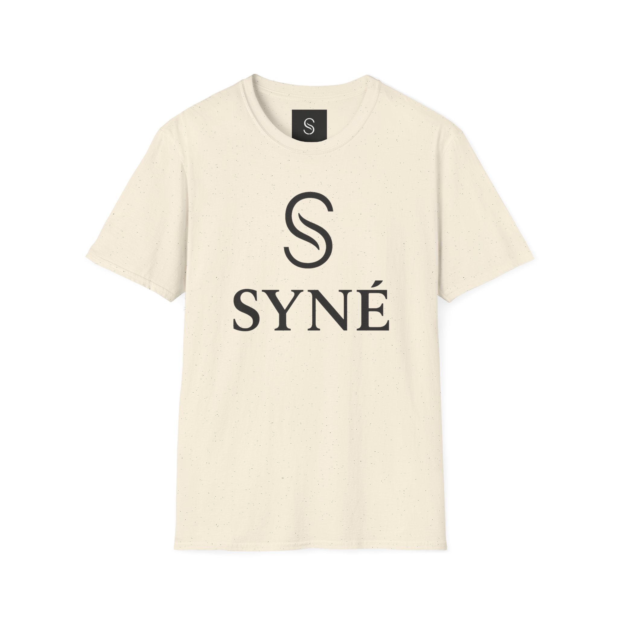 SYNE logo T-Shirt | Minimalist Monogram S Tee