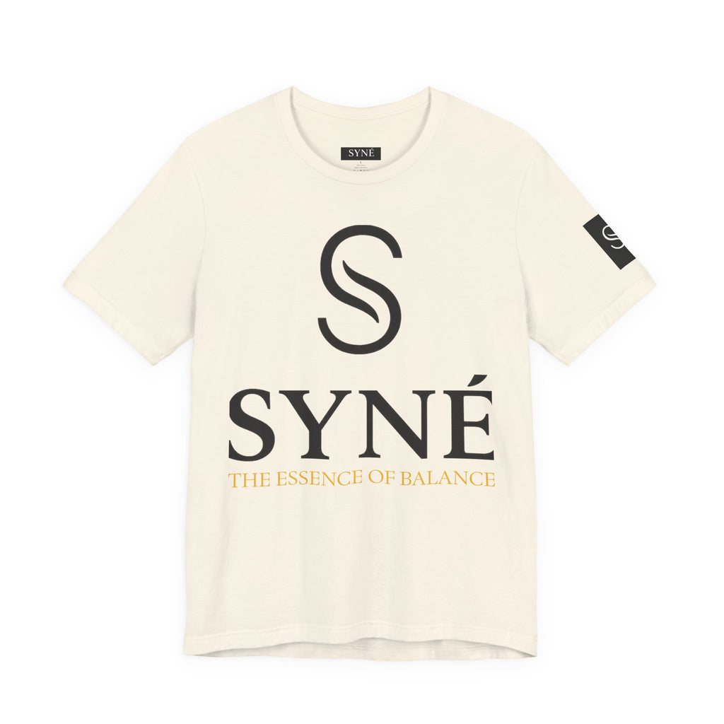 Syné Logo T-Shirt — "The Essence of Balance" Minimalist Tee
