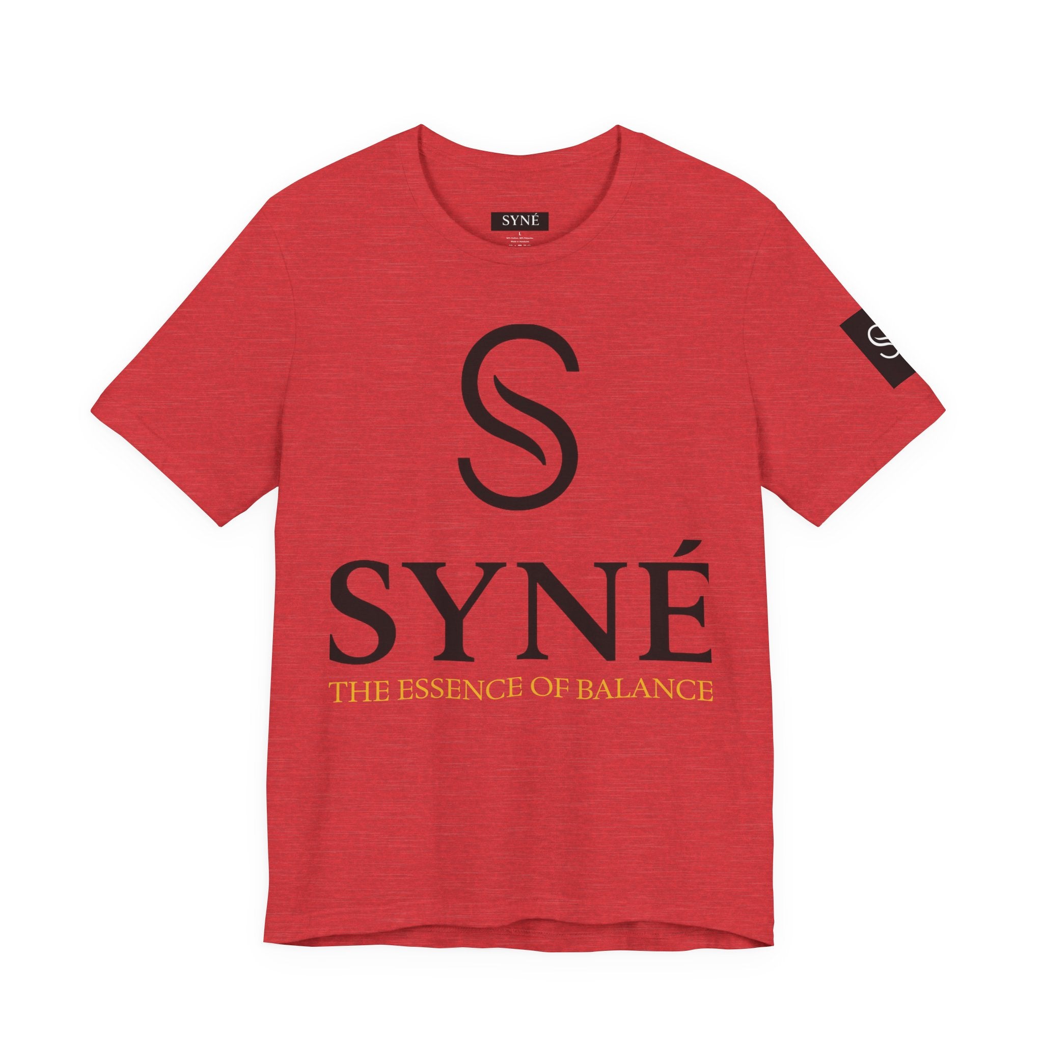 Syné Logo T-Shirt — "The Essence of Balance" Minimalist Tee