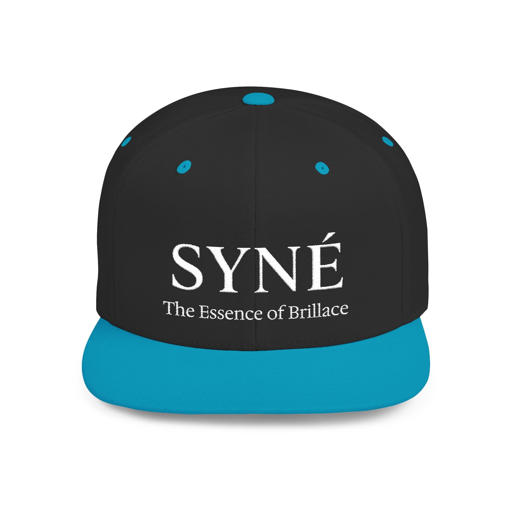 Snapback Hat — SYNÉ "The Essence of Brilliance" Flat Bill Cap