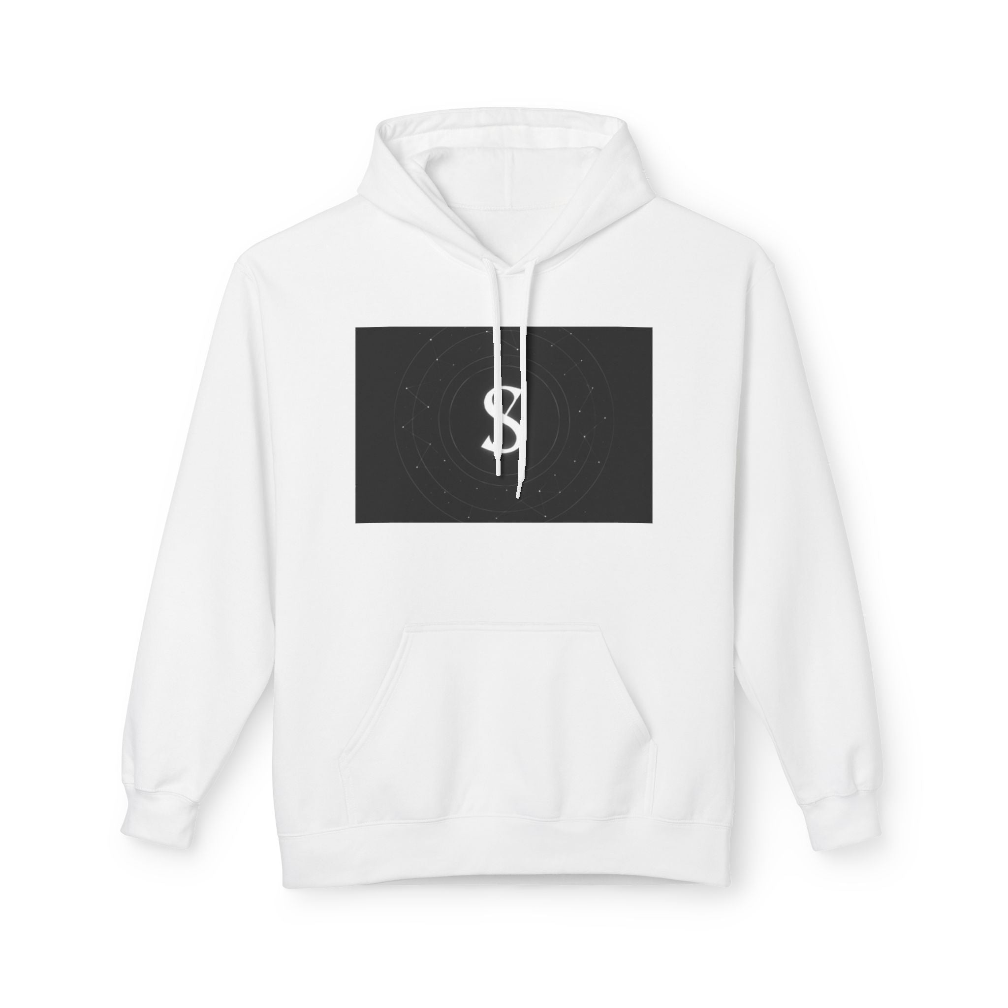 Balance Motion Purity Hoodie — Minimalist Symbol Sweatshirt