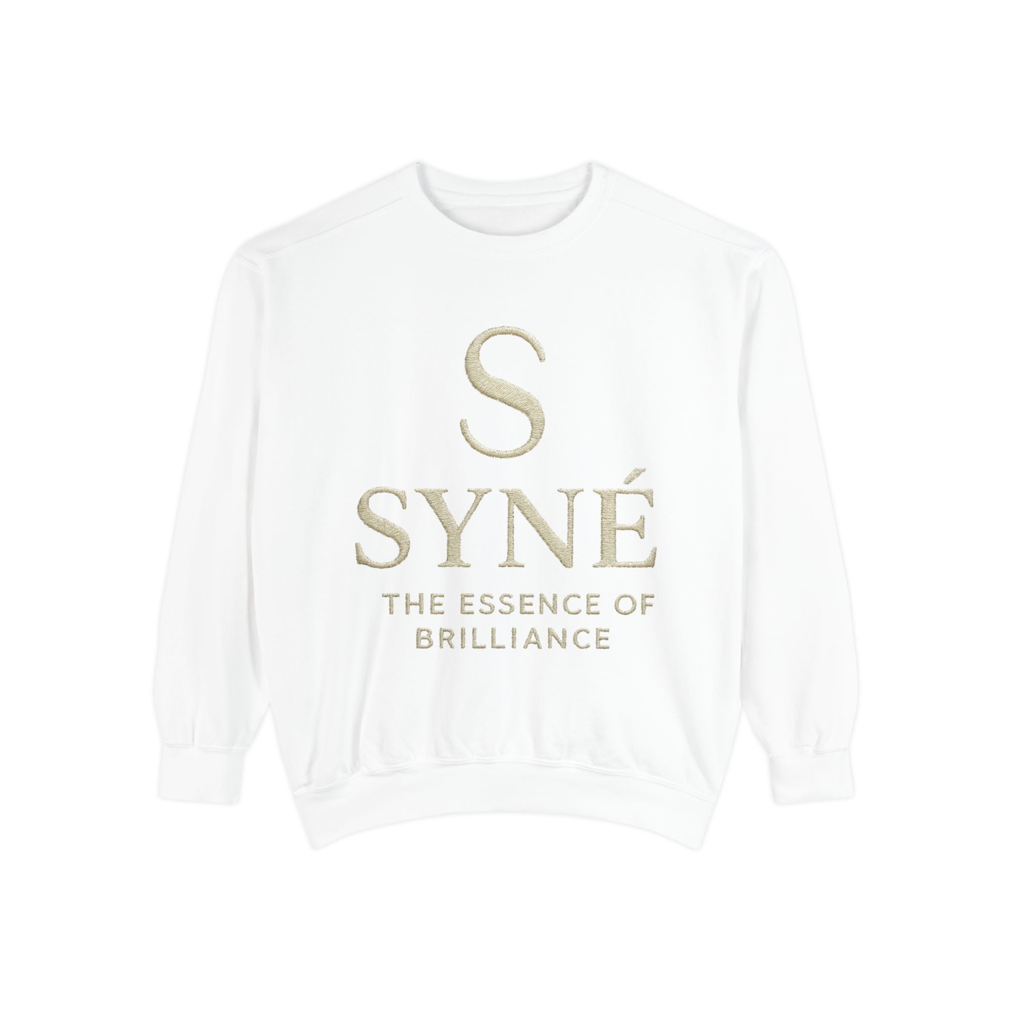 Syné Brilliance Sweatshirt — 'S SYNÉ The Essence of Brilliance' Graphic Sweatshirt