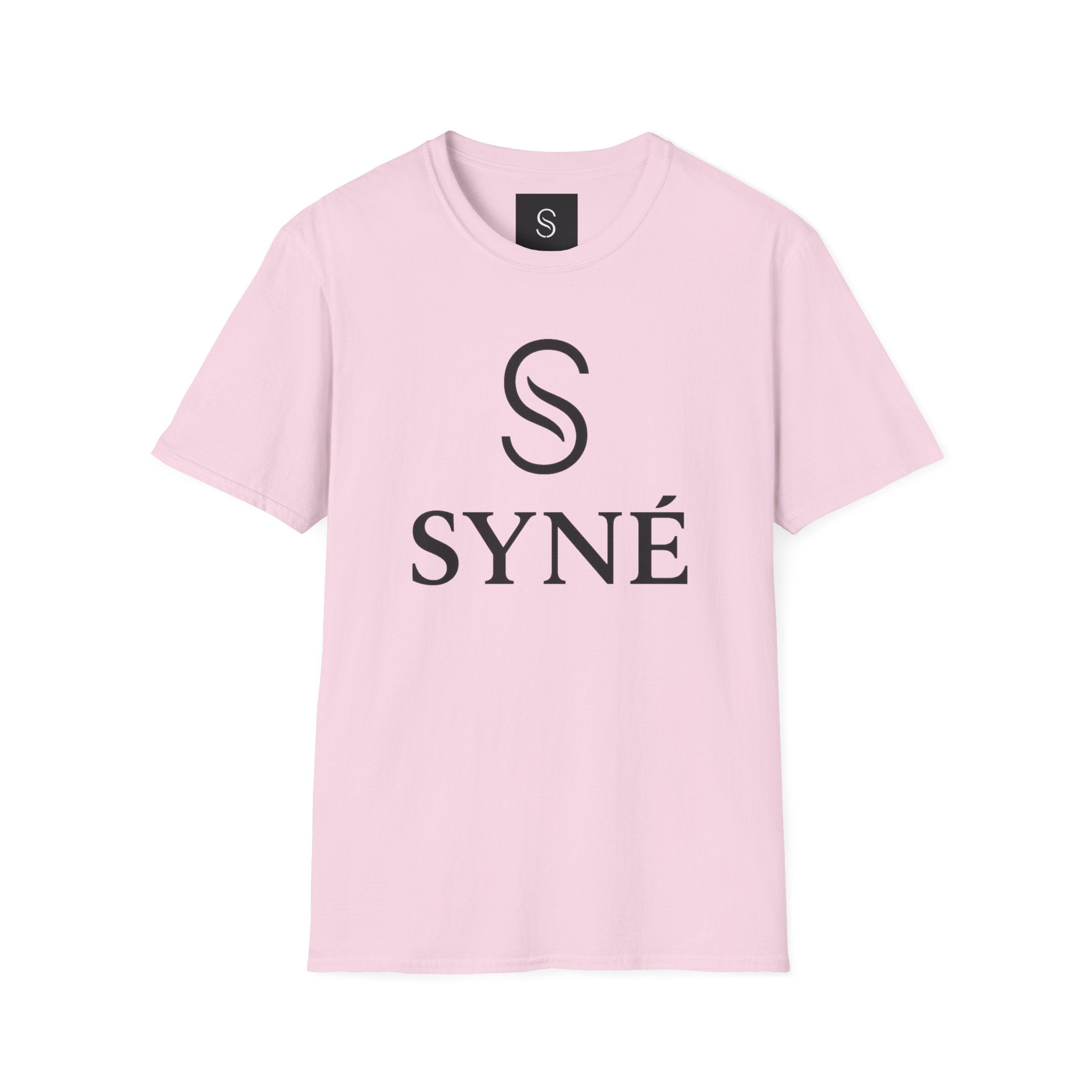 SYNE logo T-Shirt | Minimalist Monogram S Tee
