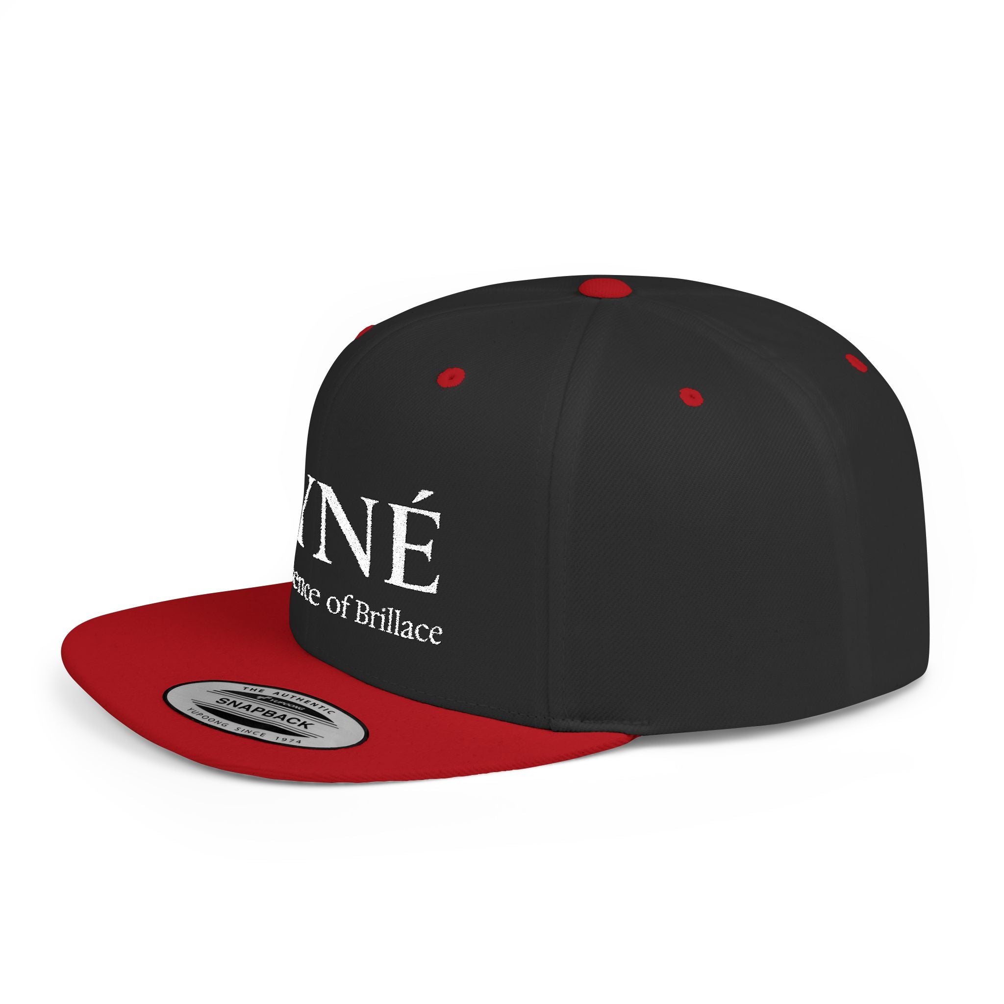 Snapback Hat — SYNÉ "The Essence of Brilliance" Flat Bill Cap
