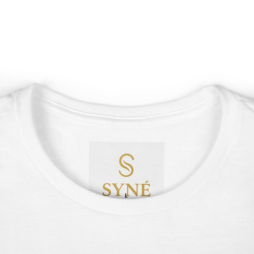 SYNÉ wordmark Tee | minimalist wellness logo t-shirt
