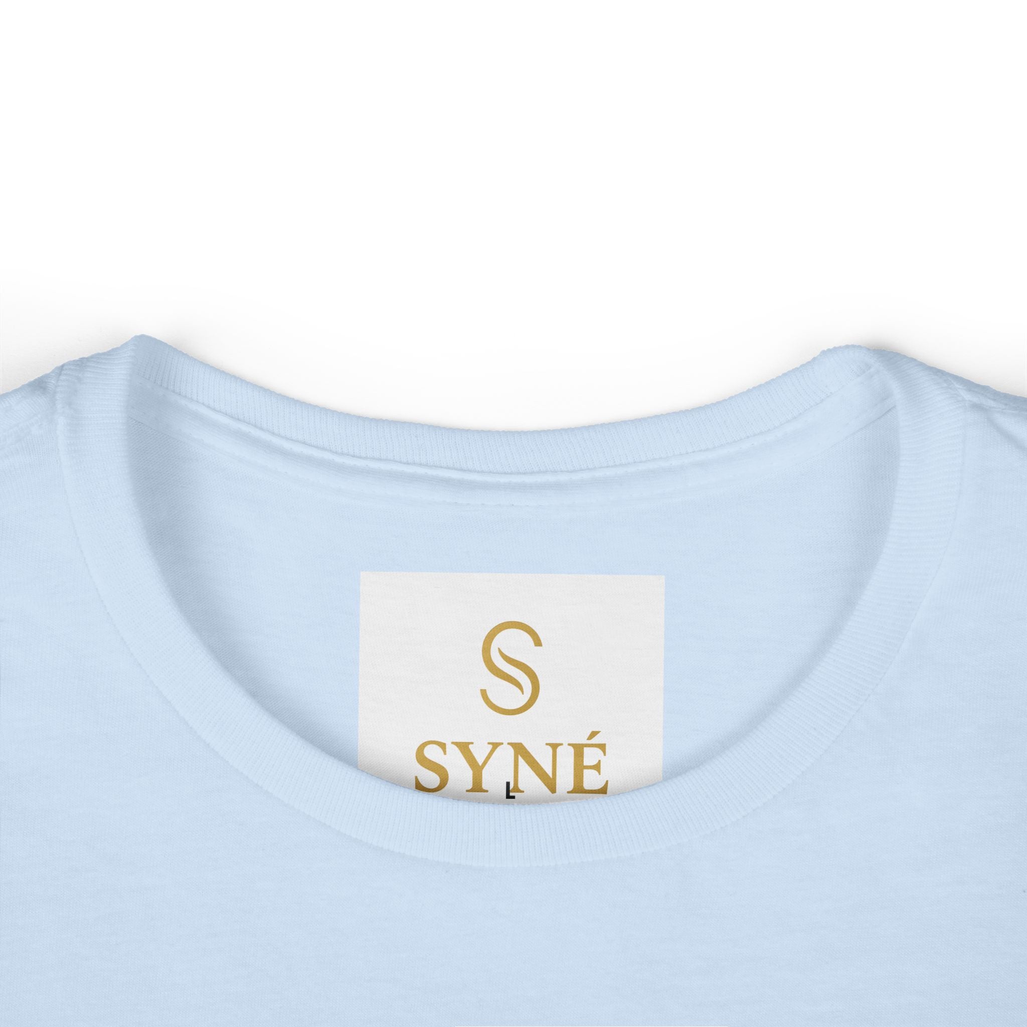 SYNÉ wordmark Tee | minimalist wellness logo t-shirt