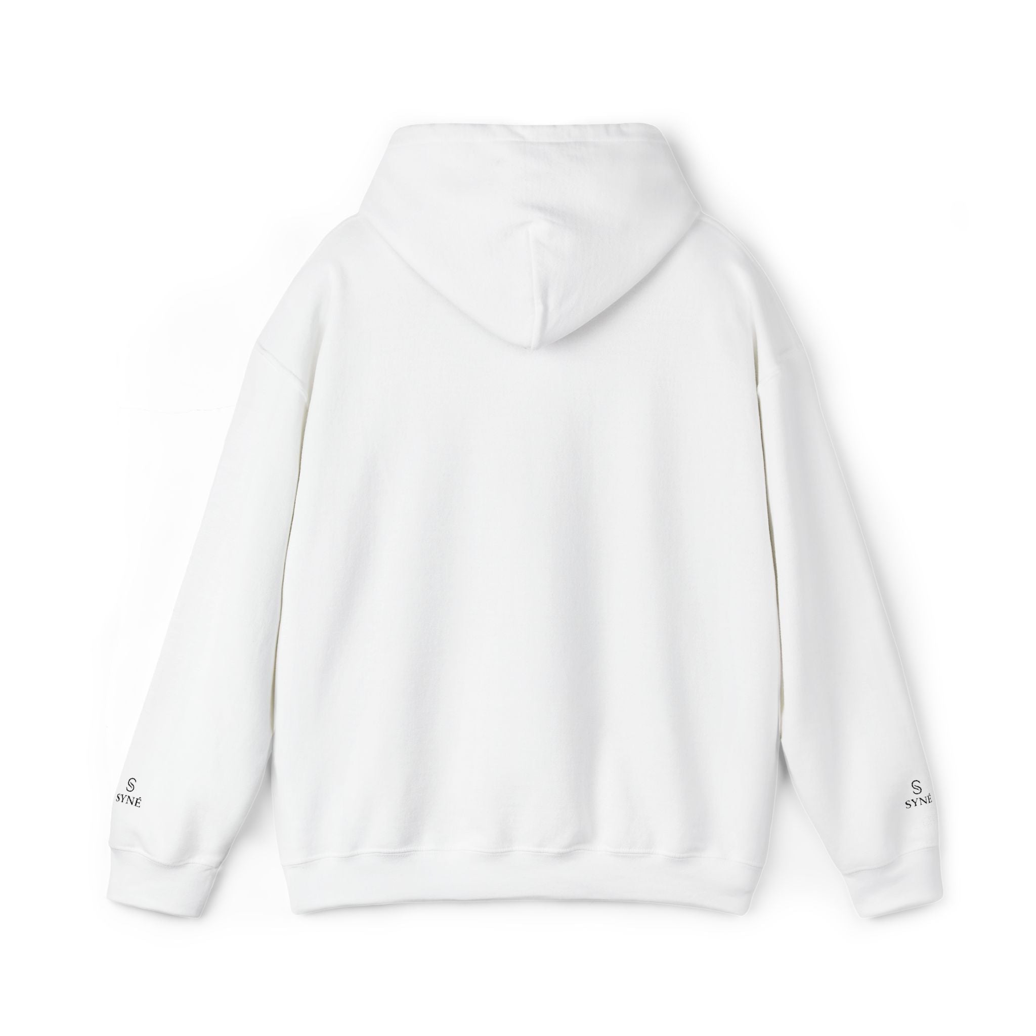 Balance Motion Purity Hoodie | Minimal Text Graphic Sweatshirt