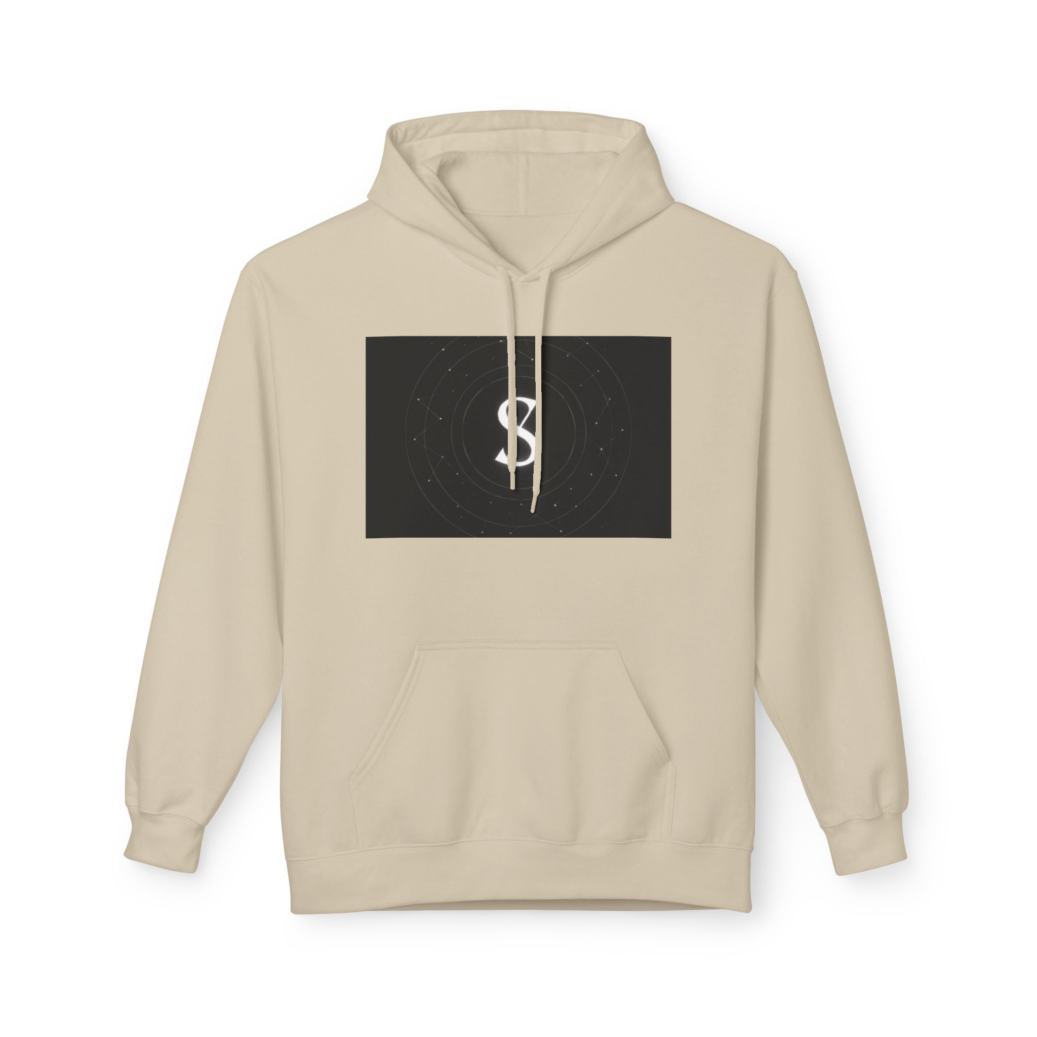 Balance Motion Purity Hoodie — Minimalist Symbol Sweatshirt