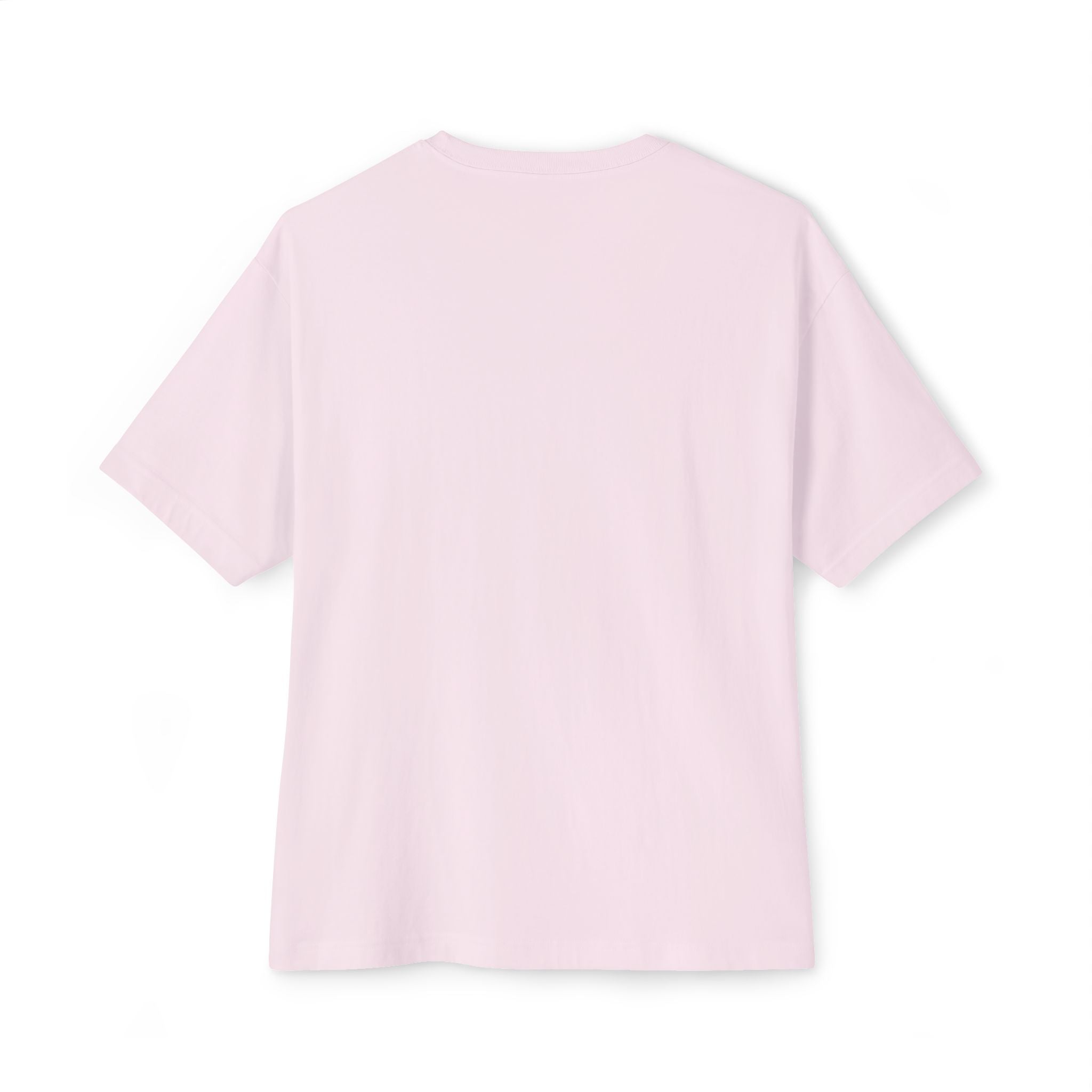 SYNE Minimal Logo Tee | Pink boxy t-shirt