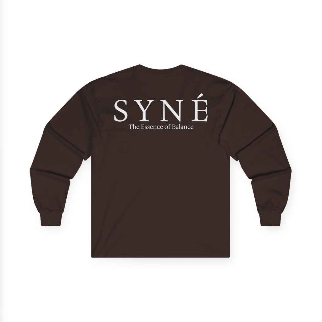 Balance Motion Purity Long Sleeve Tee — SYNÉ Essence of Balance Shirt