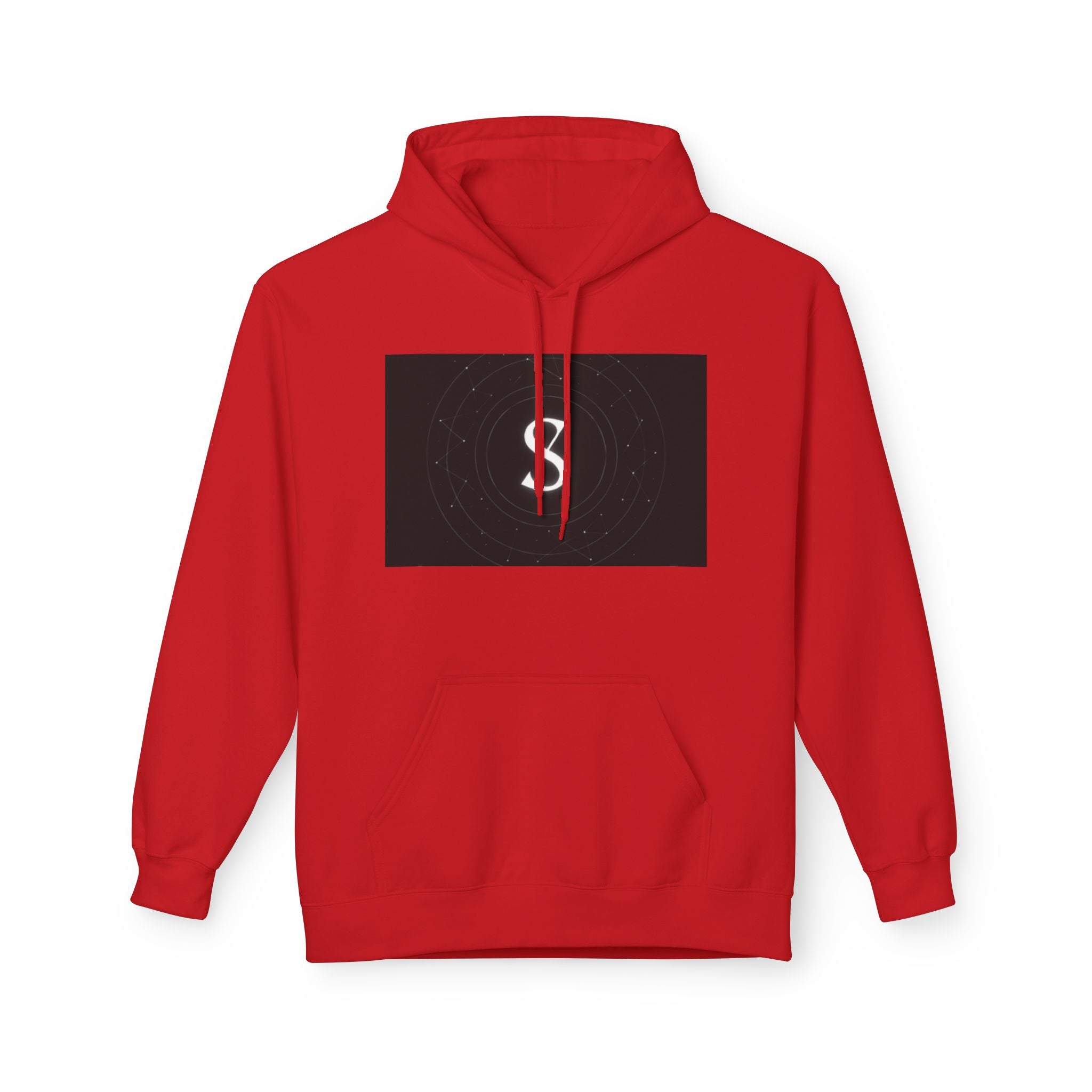 Balance Motion Purity Hoodie — Minimalist Symbol Sweatshirt
