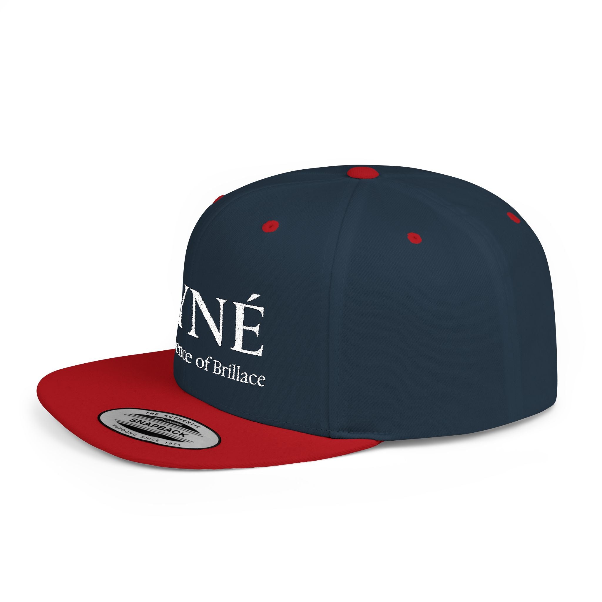 Snapback Hat — SYNÉ "The Essence of Brilliance" Flat Bill Cap