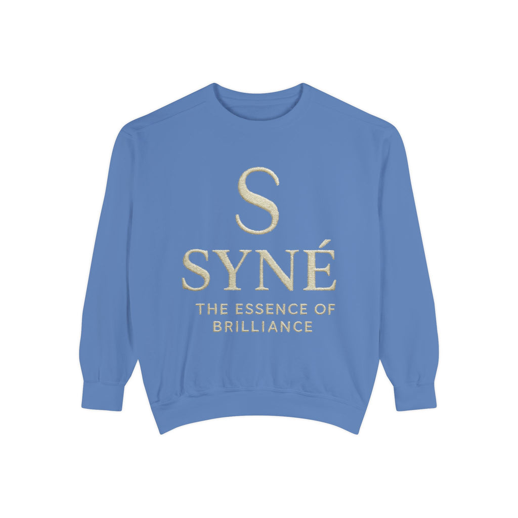 Syné Brilliance Sweatshirt — 'S SYNÉ The Essence of Brilliance' Graphic Sweatshirt