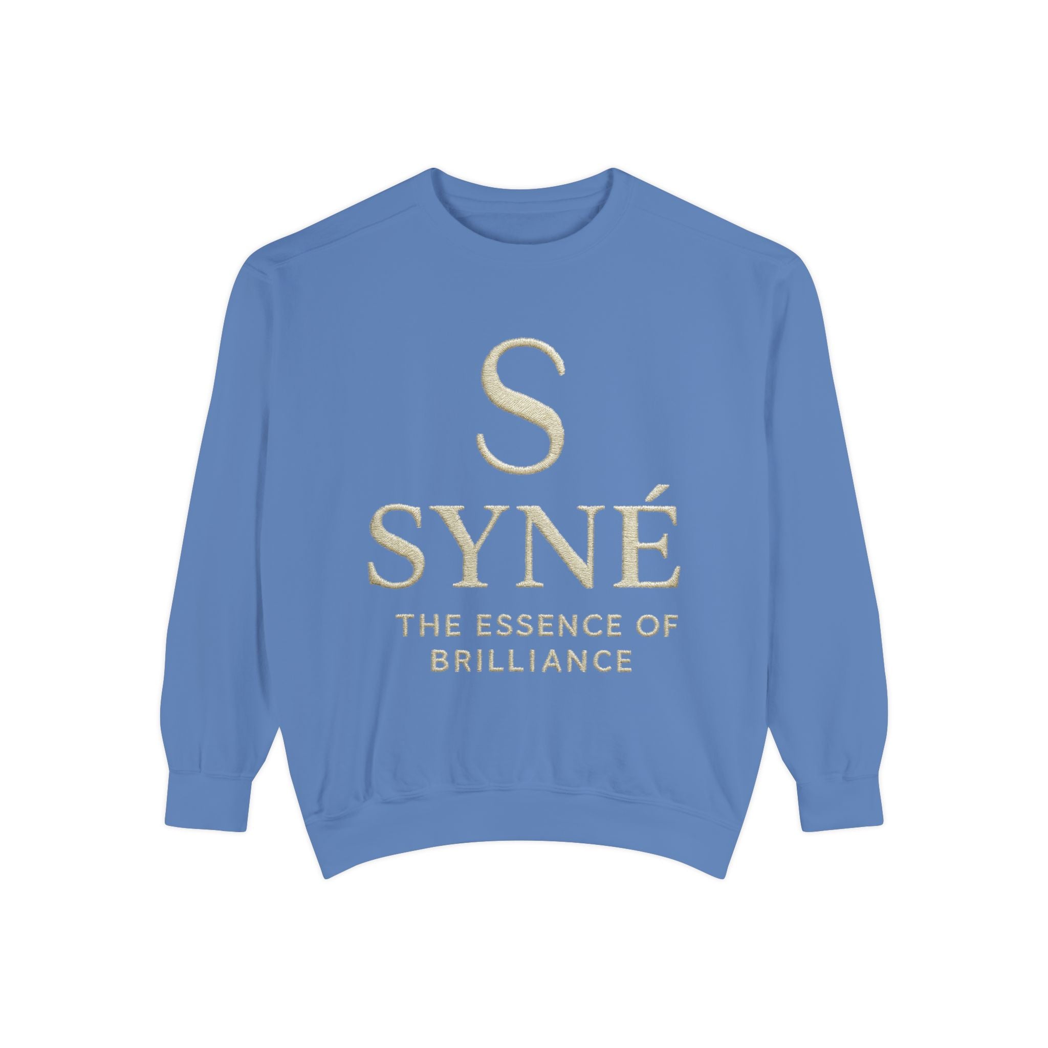 Syné Brilliance Sweatshirt — 'S SYNÉ The Essence of Brilliance' Graphic Sweatshirt