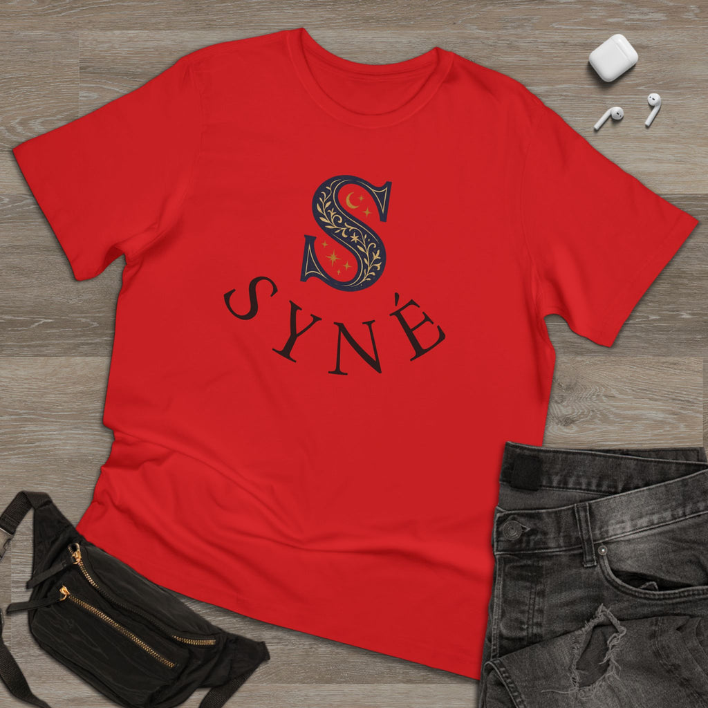 Syne Monogram T-Shirt — 'SYNE' Floral S Design, Balance Motion Purity Back Print