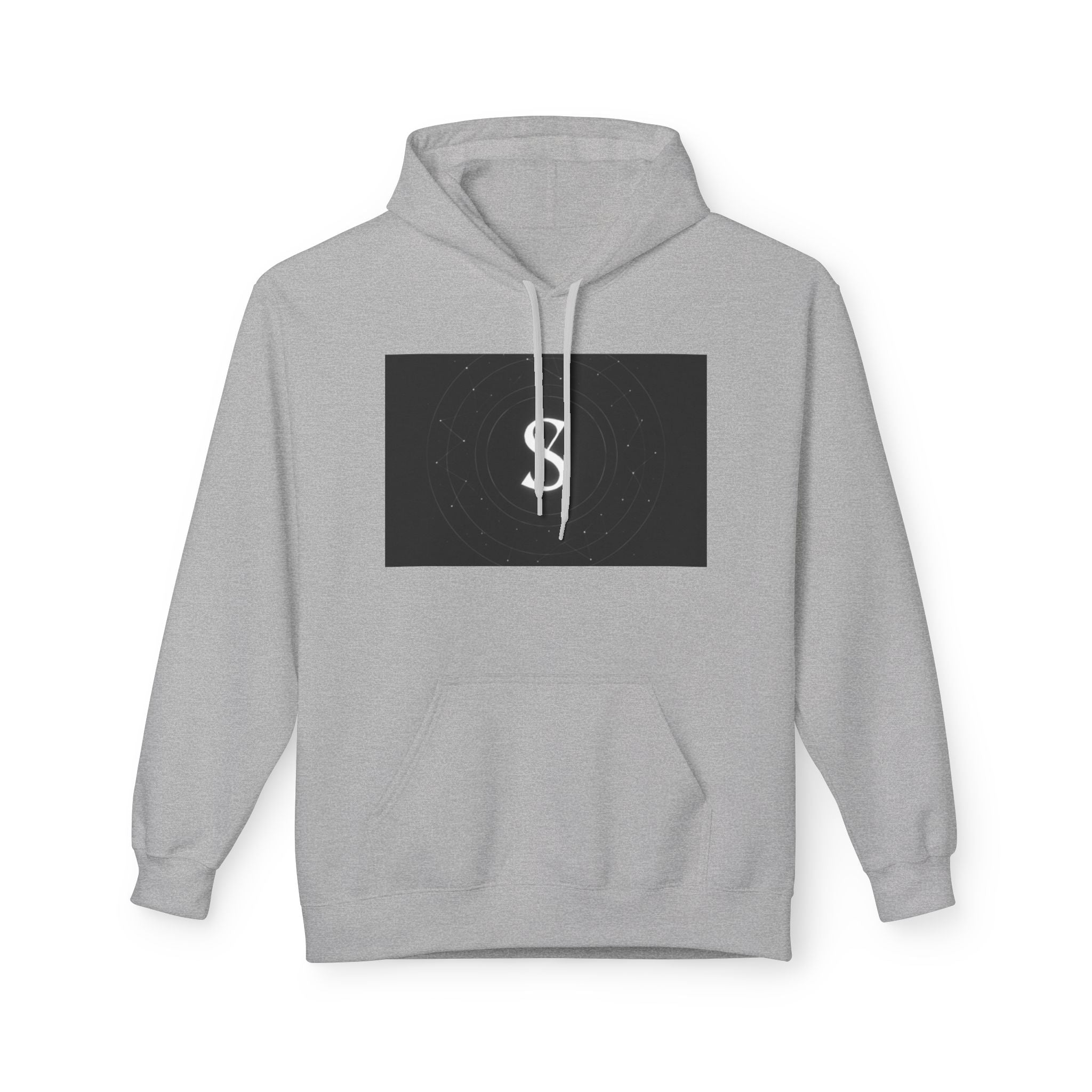 Balance Motion Purity Hoodie — Minimalist Symbol Sweatshirt