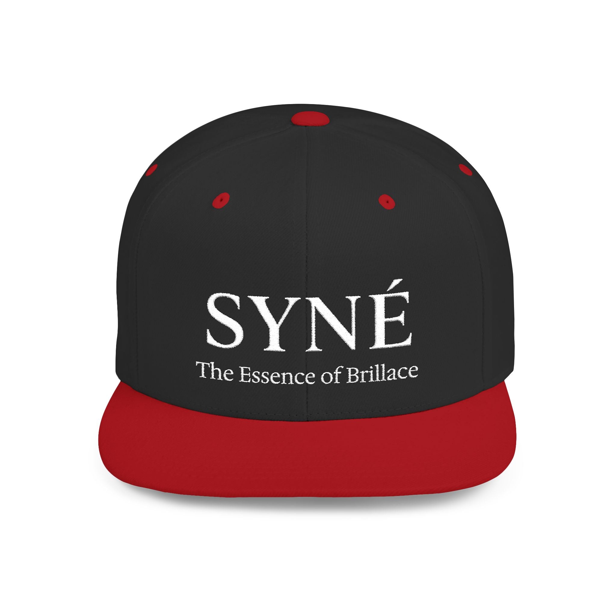 Snapback Hat — SYNÉ "The Essence of Brilliance" Flat Bill Cap